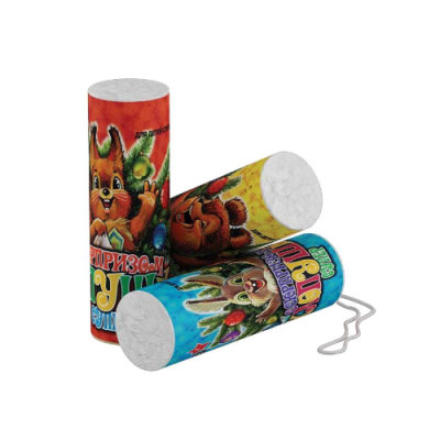 Супер с сюрпризом Хлопушки купить в Снежногорске | snezhnogorsk.salutsklad.ru