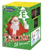 Ё-Ёлка Батарея салютов купить в Снежногорске | snezhnogorsk.salutsklad.ru