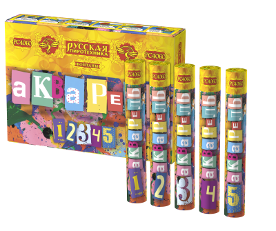 Акварель Фонтан пиротехнический купить в Снежногорске | snezhnogorsk.salutsklad.ru