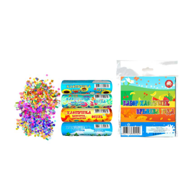 Времена года Набор хлопушек купить в Снежногорске | snezhnogorsk.salutsklad.ru