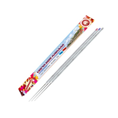 Триколор 300 мм. Бенгальские огни цветные купить в Снежногорске | snezhnogorsk.salutsklad.ru