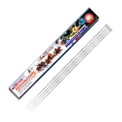 Новогодние 300-4 мм. Бенгальские огни купить в Снежногорске | snezhnogorsk.salutsklad.ru