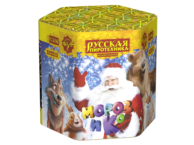 Мороз & Ко Батарея салютов купить в Снежногорске | snezhnogorsk.salutsklad.ru