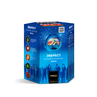 Эверест Фейерверк купить в Снежногорске | snezhnogorsk.salutsklad.ru