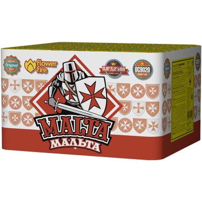 Мальта Батарея салютов купить в Снежногорске | snezhnogorsk.salutsklad.ru