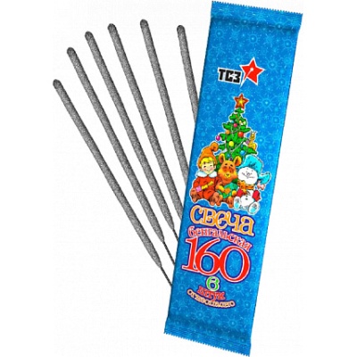 160-1 мм. Бенгальские огни купить в Снежногорске | snezhnogorsk.salutsklad.ru