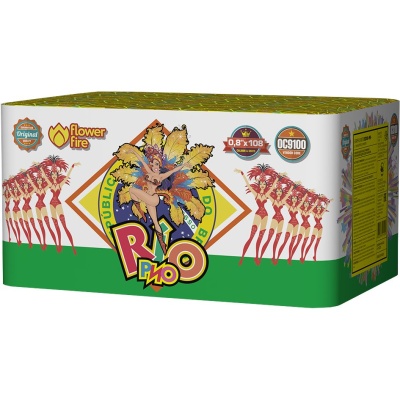 Рио S Батарея салютов купить в Снежногорске | snezhnogorsk.salutsklad.ru