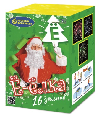 Ё-Ёлка Батарея салютов купить в Снежногорске | snezhnogorsk.salutsklad.ru
