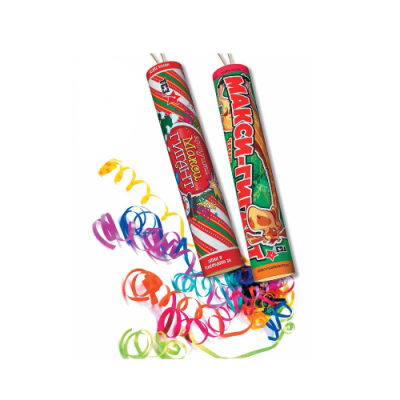 Макси-Гигант с серпантином Хлопушки купить в Снежногорске | snezhnogorsk.salutsklad.ru