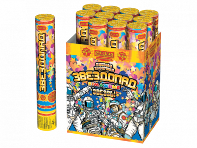 Звездопад 30 Пневматическая хлопушка купить в Снежногорске | snezhnogorsk.salutsklad.ru