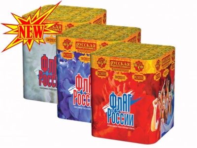 Флаг России Дневной фейерверк купить в Снежногорске | snezhnogorsk.salutsklad.ru